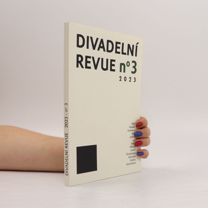 Kolektiv autorů Divadelní revue 3/2023