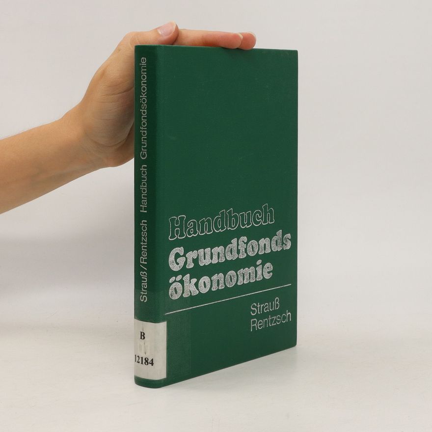 Gerhard Rentzsch Grundfondsökonomie