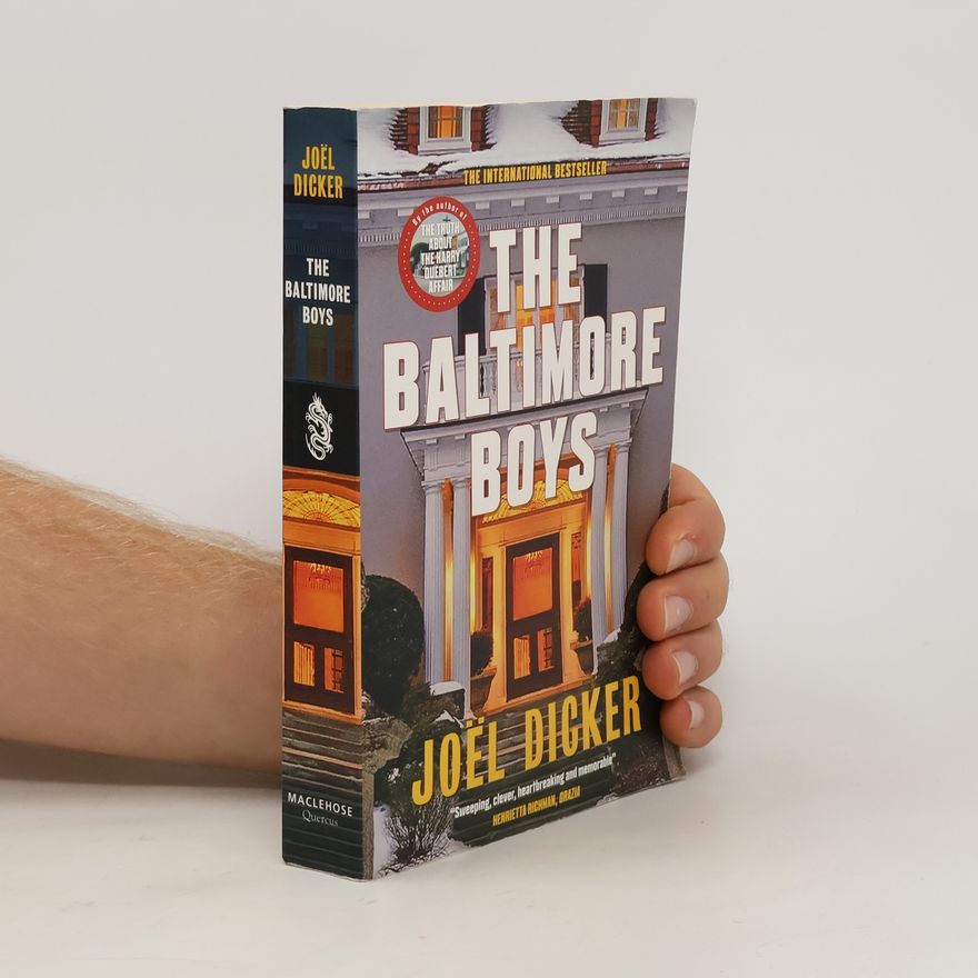 Joël Dicker The Baltimore Boys