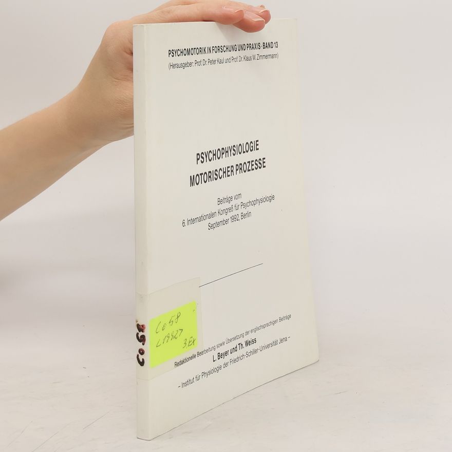 Lothar Beyer Psychophysiologie motorischer Prozesse