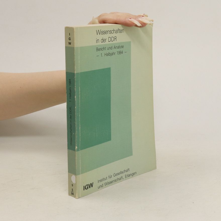 Autorenkollektiv Wissenschaften in der DDR