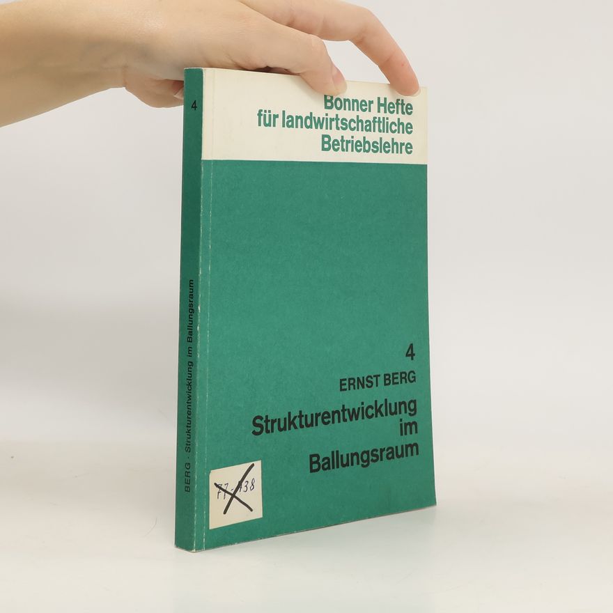 Ernst Berg Strukturentwicklung im Ballungsraum