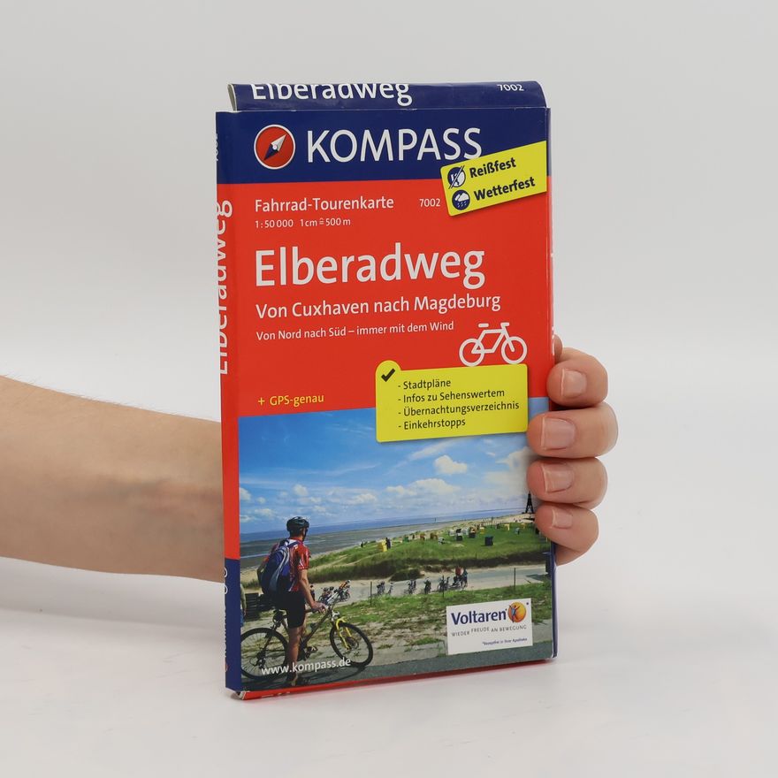 Kompass-Karten Kompass Fahrrad-Tourenkarte Elberadweg. Tl.2