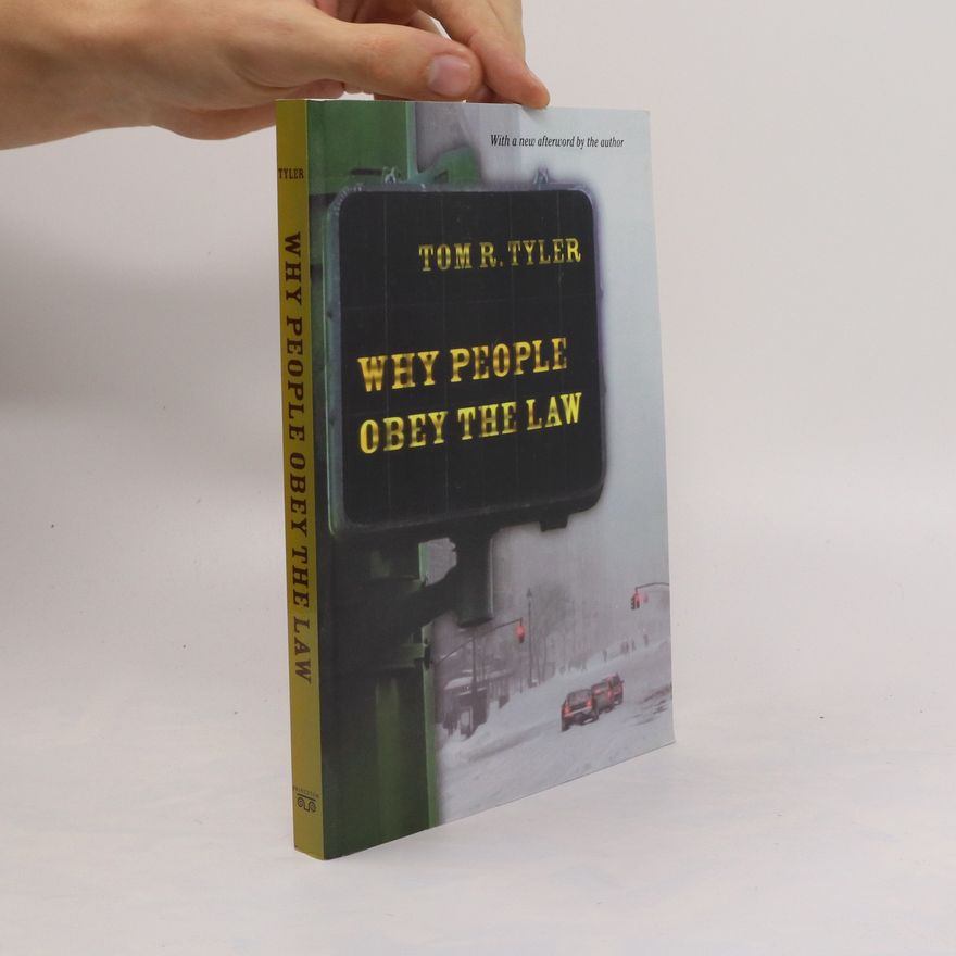 Tom R. Tyler Why People Obey the Law