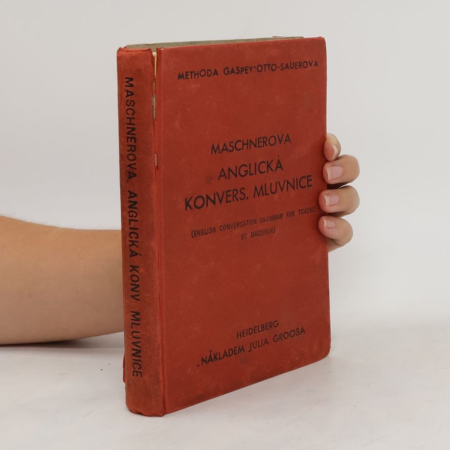 Maschnerová Marie Maschnerova anglická konvers. mluvnice