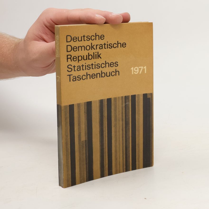Kolektiv autorů Deutsche Demokratische Republik. Statistisches Taschenbuch 1971