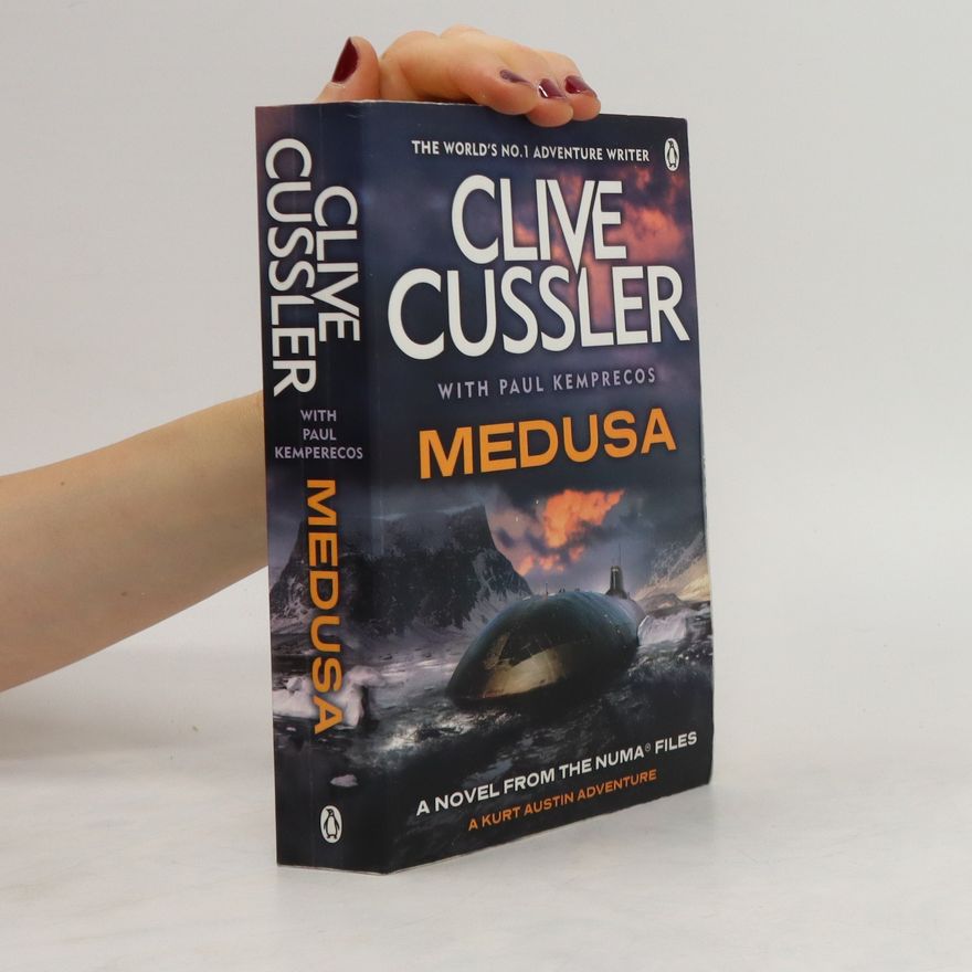 Clive Cussler Medusa. Eiskalte Brandung, englische Ausgabe
