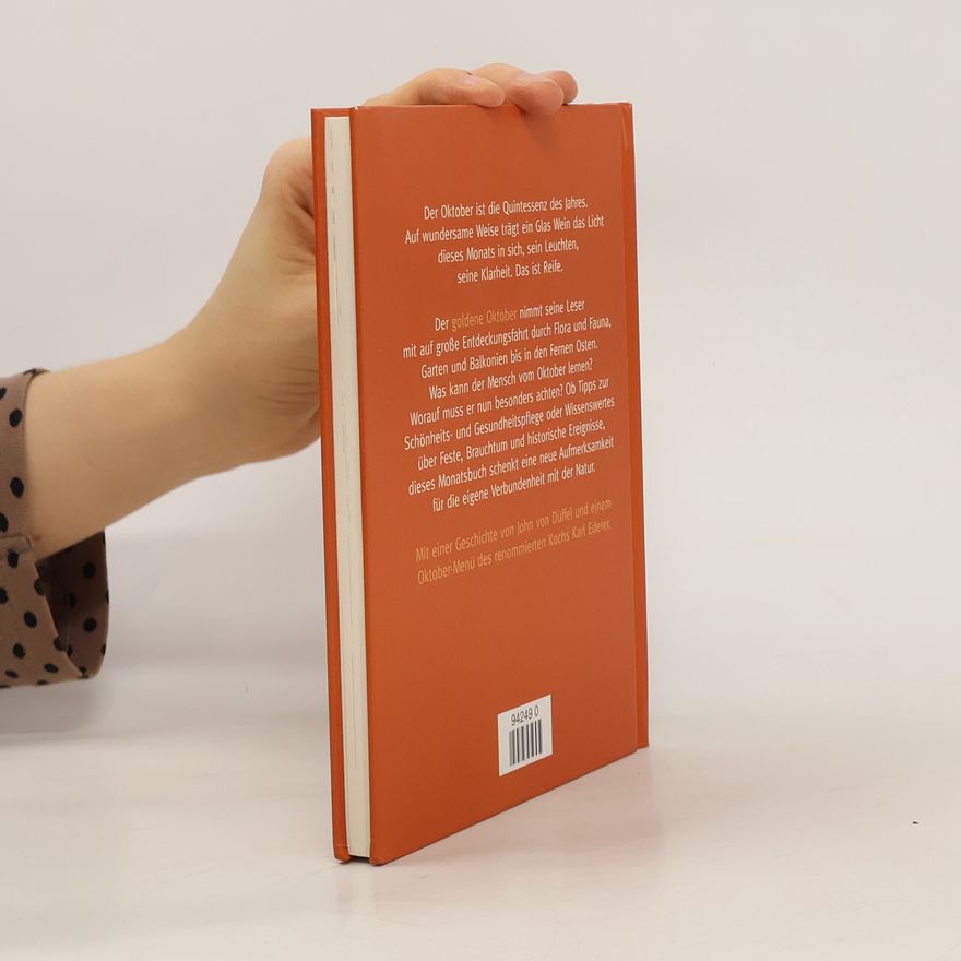 John von Düffel Das Buch vom goldenen Oktober