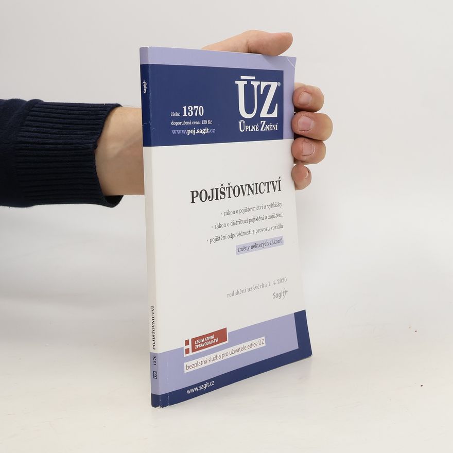 Kolektiv autorů Pojišťovnictví [ÚZ 2020 č. 1370]