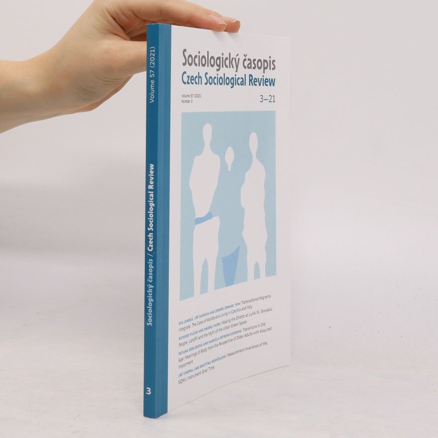 Various authors Sociologický časopis/ Czech Sociological Review 3-21