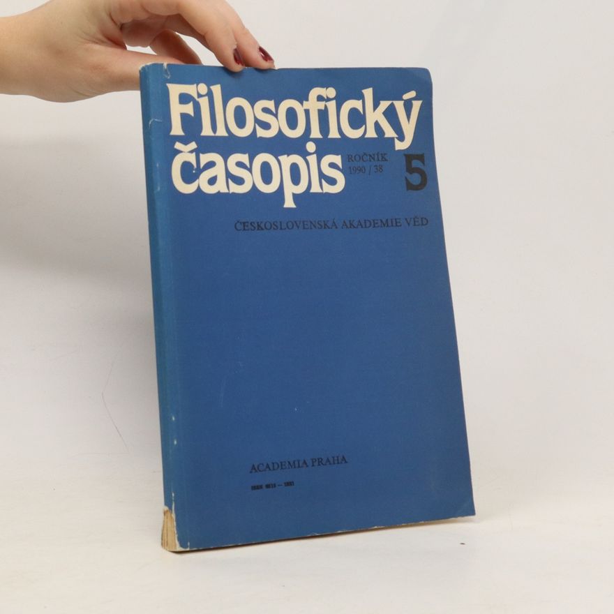 Autorenkollektiv Filosofický časopis 5, 1990/38