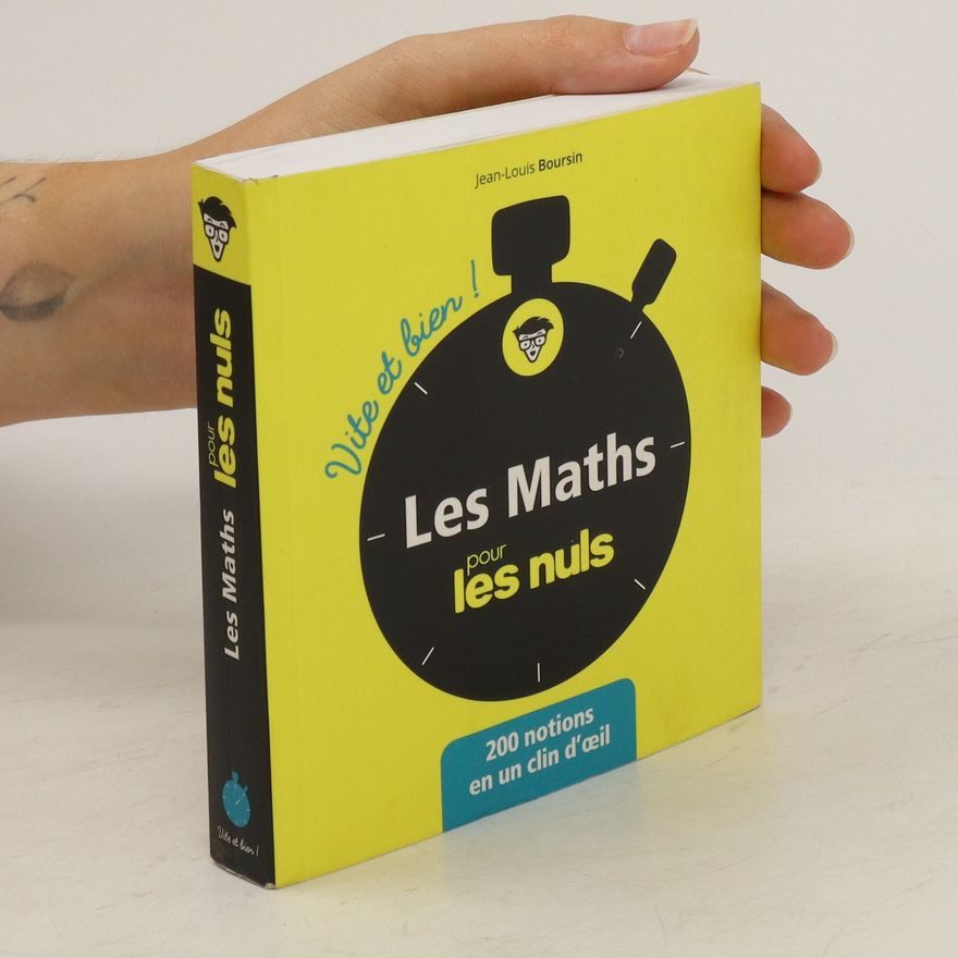 Jean-Louis Boursin Les maths pour les nuls