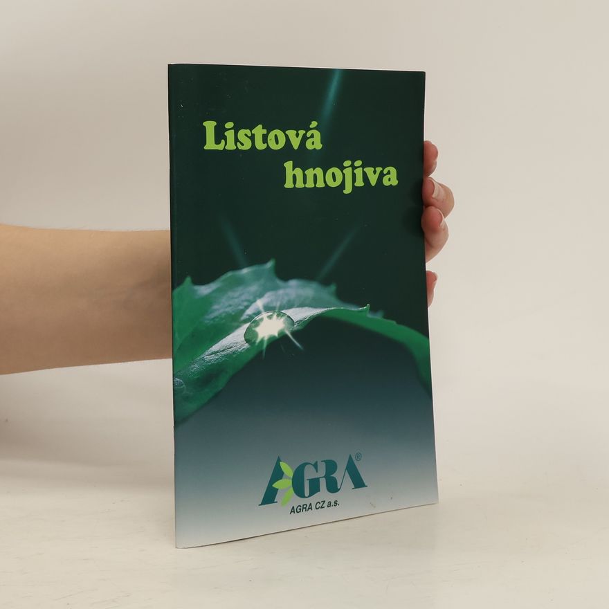 Collectif d'auteurs Listová hnojiva