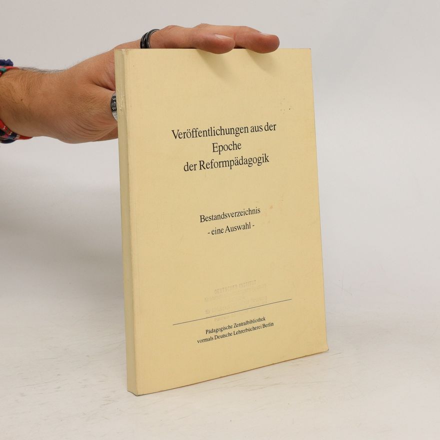 Andrea Ribbschlaeger Veröffentlichungen aus der Epoche der Reformpädagogik