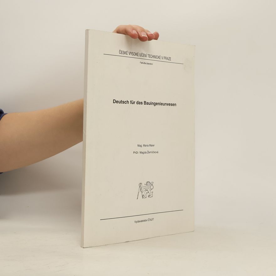 Eva Maria Maier Deutsch für das Bauingenieurwesen