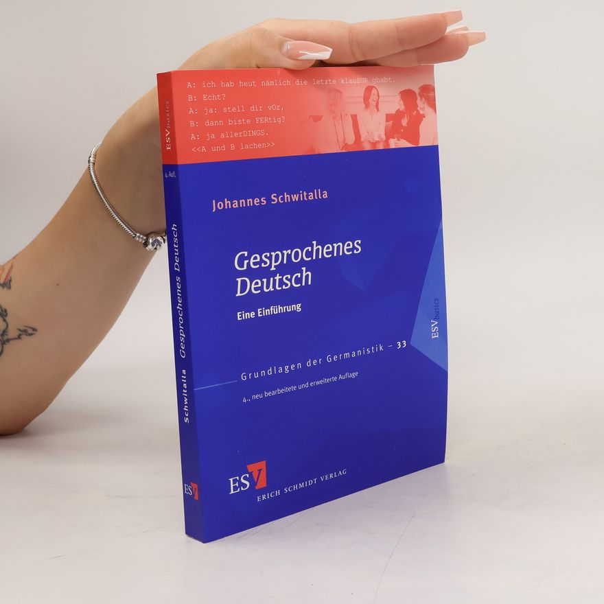 Johannes Schwitalla Gesprochenes Deutsch