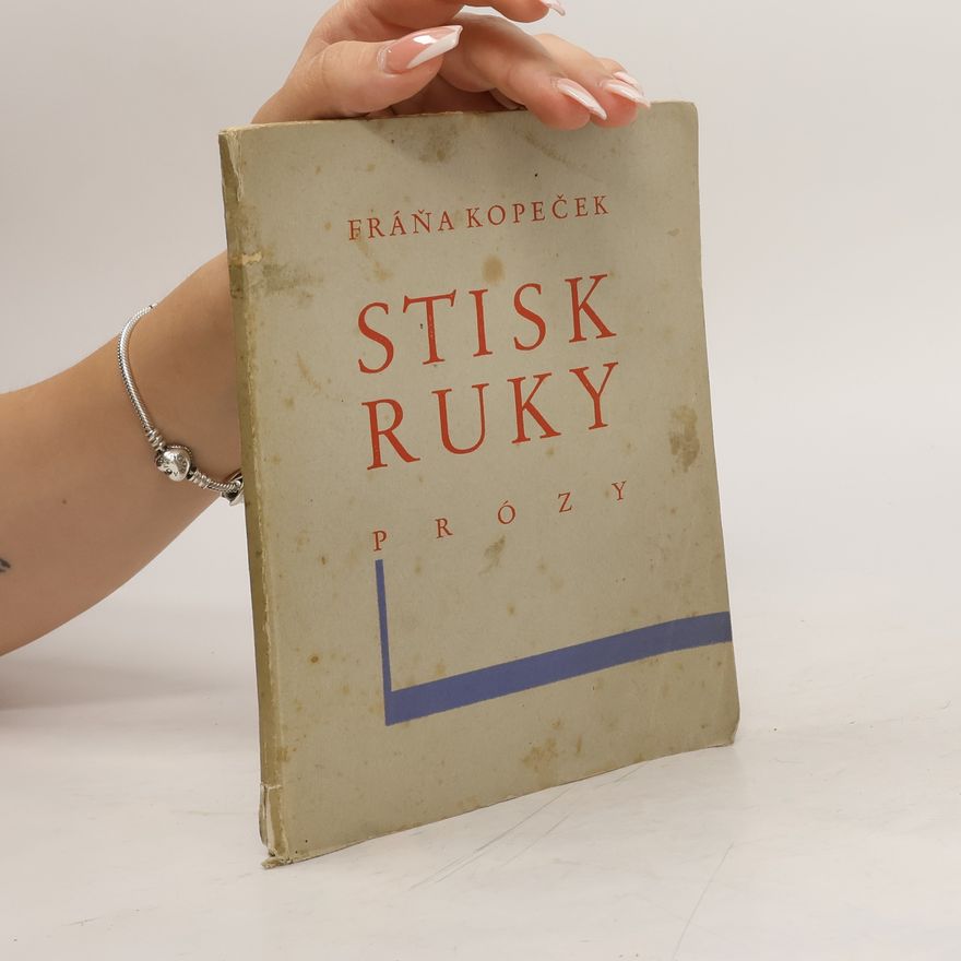 Fráňa Kopeček Stisk ruky