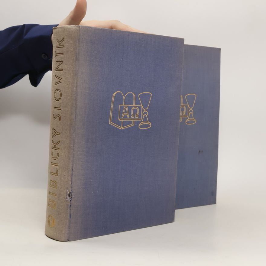 Adolf Novotný Biblický slovník. 1. a 2. díl