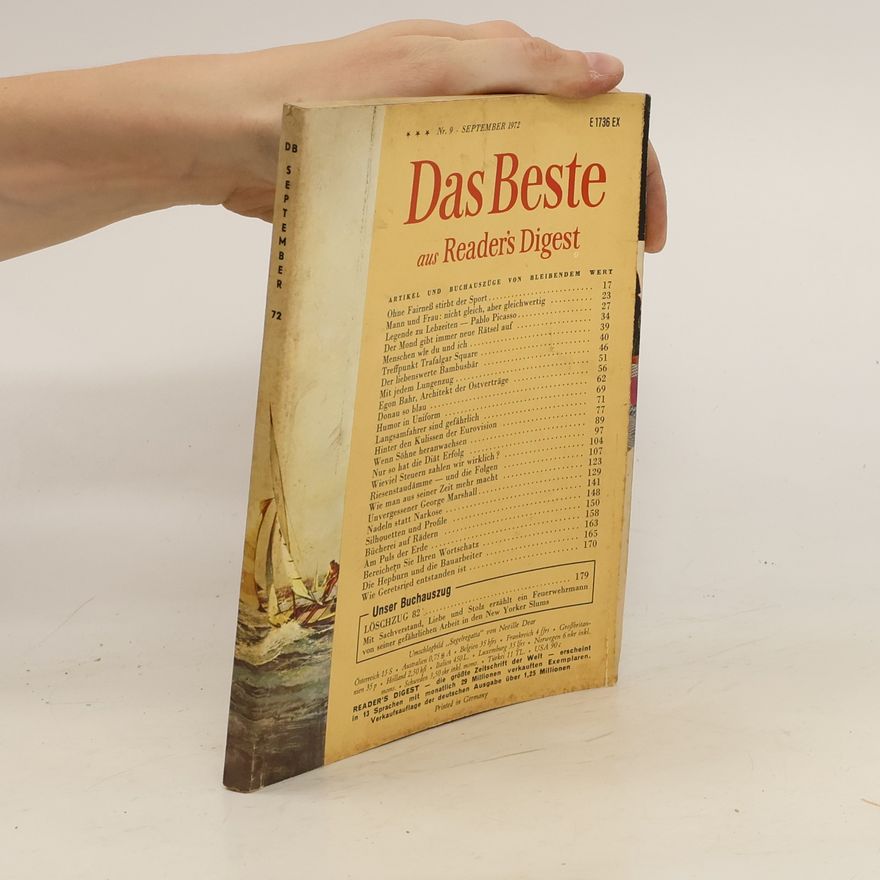 Autorenkollektiv Das Beste aus Reader's Digest 9/1972