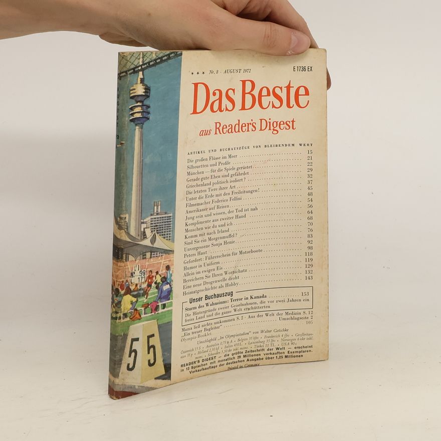 Autorenkollektiv Das Beste aus Reader's Digest 8/1972