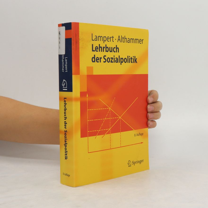 Heinz Lampert Lehrbuch der Sozialpolitik