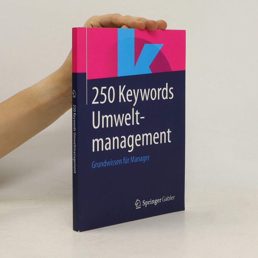 Oliver Bendel 250 Keywords Umweltmanagement