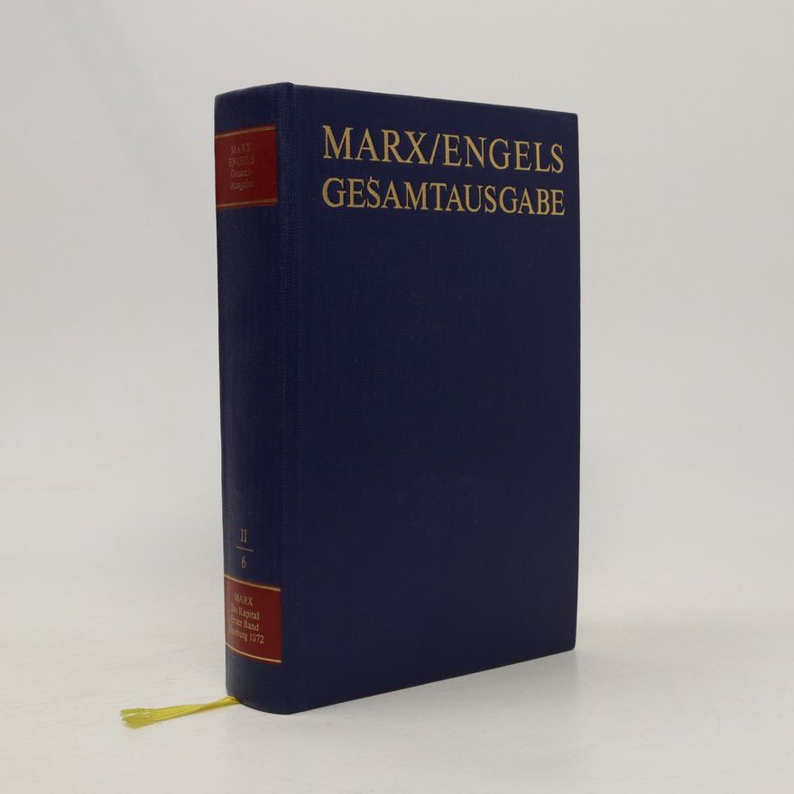 Karl Marx Gesamtausgabe II/6
