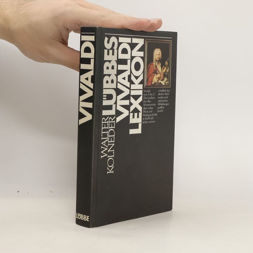 Walter Kolneder Lübbes Vivaldi-Lexikon