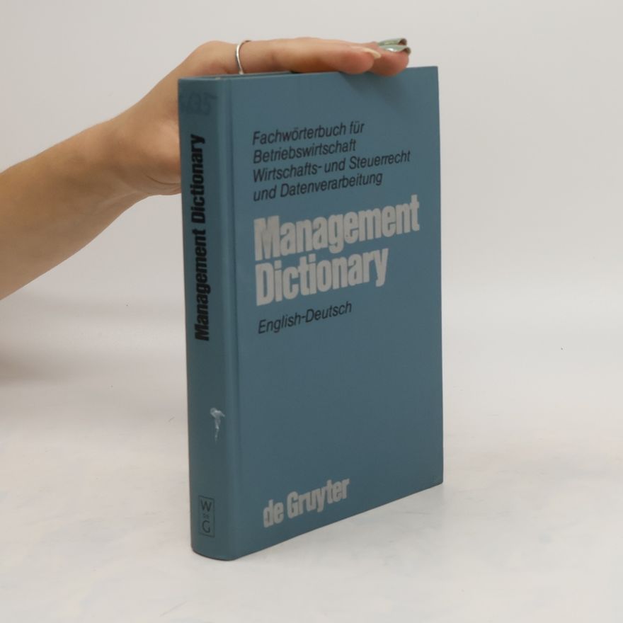 Autorenkollektiv Management dictionary. English-Deutsch