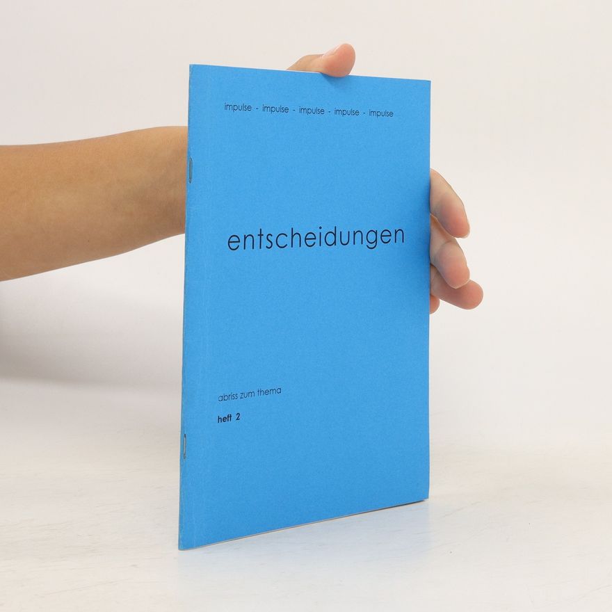 Various authors Entscheidungen. Heft 2