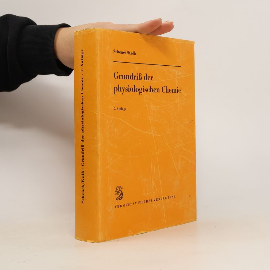 Martin Schenck Grundriss der physiologischen Chemie