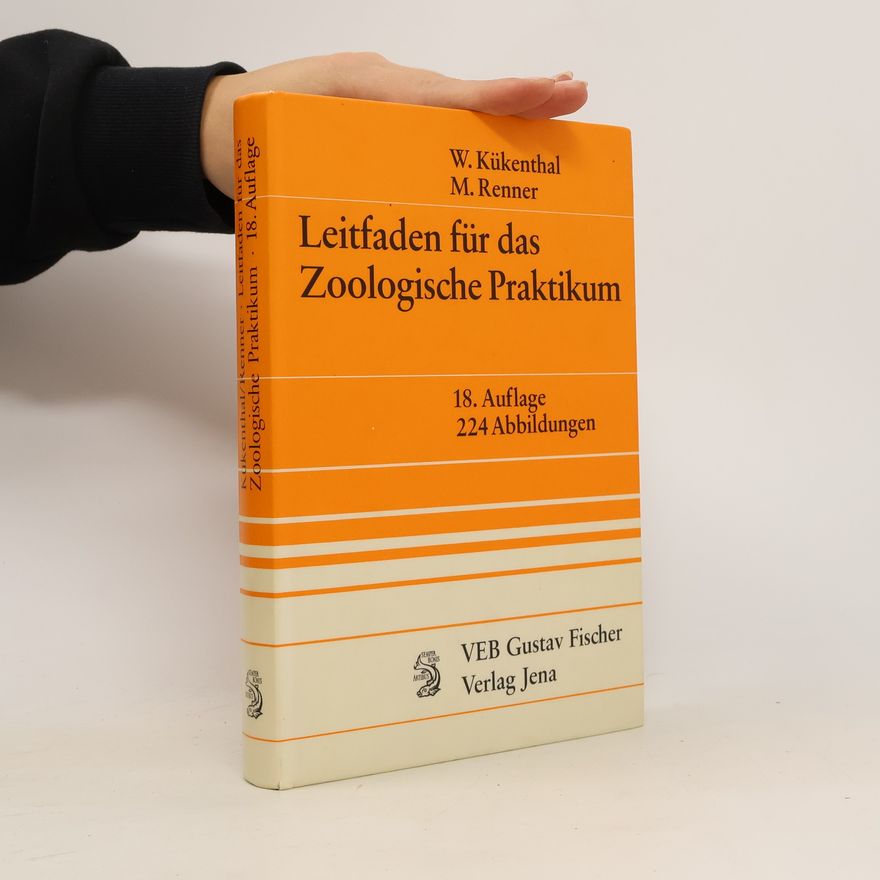 Willy Kükunthal Leitfaden für das zoologische Praktikum