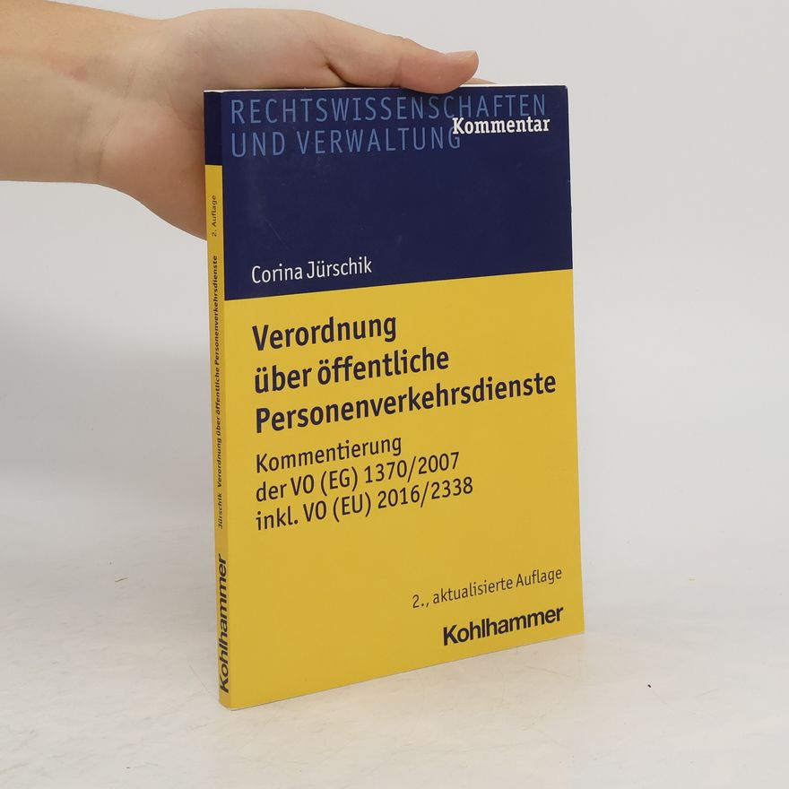 Corina Jürschik Verordnung über öffentliche Personenverkehrsdienste
