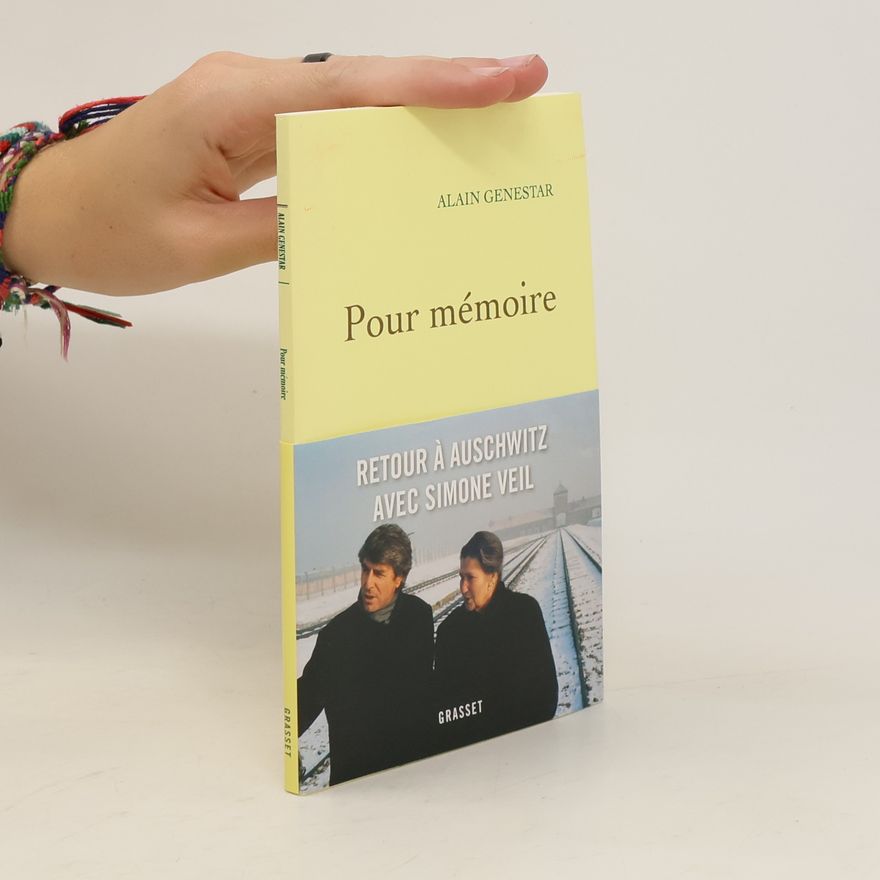 Alain Genestar Pour mémoire