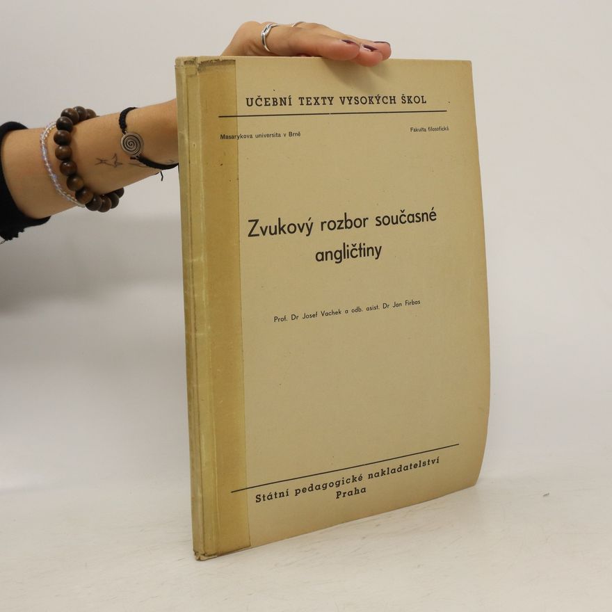 Jan Firbas Zvukový rozbor současné angličtiny