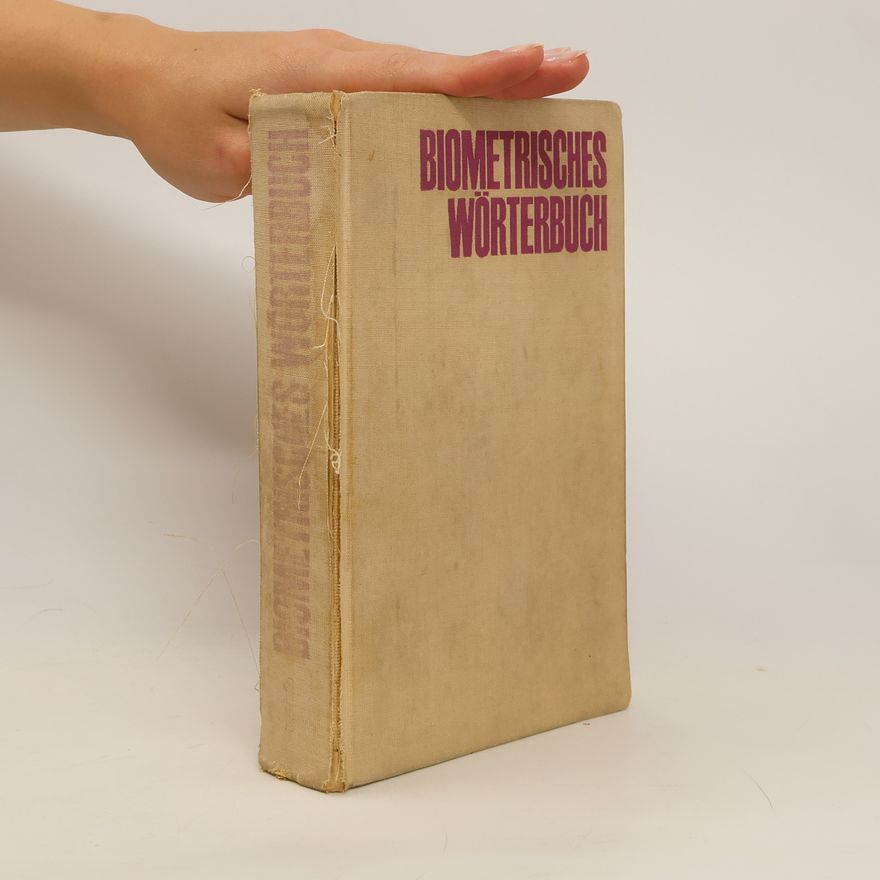 Kolektív autorov Biometrisches Wörterbuch