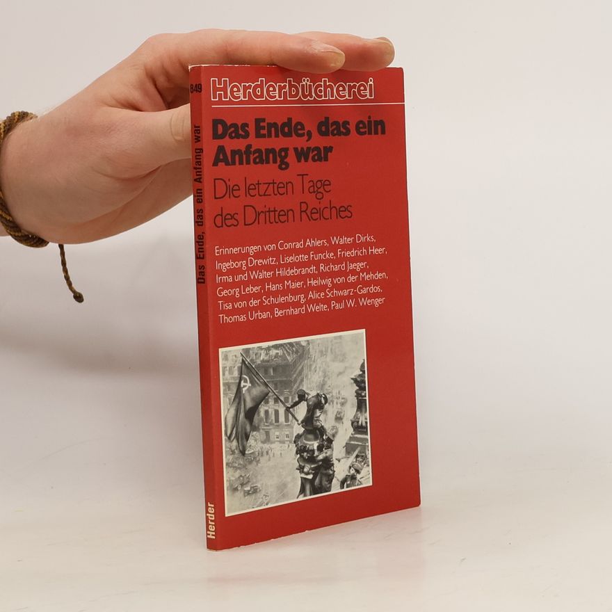 Conrad Ahlers Das Ende, das ein Anfang war