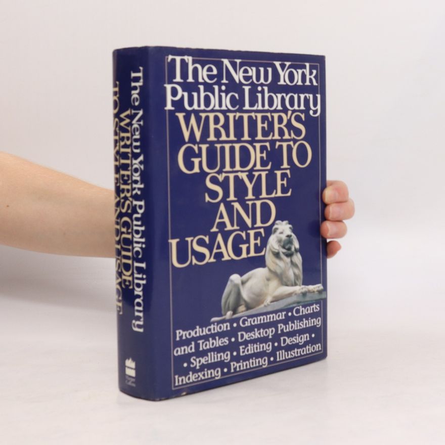 Autorenkollektiv The New York Public Library; Writer's guide to style and usage