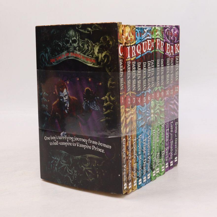 Darren O'Shaughnessy Darren Shan Cirque Du Freak Series 1-12 Complete Set