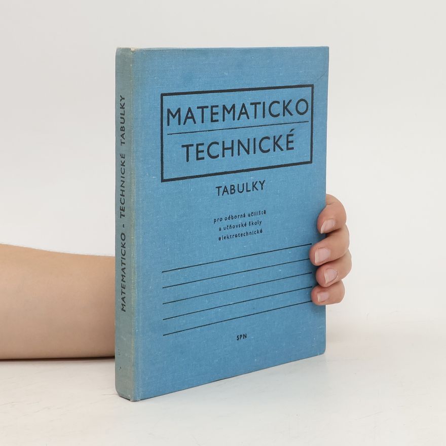 Collectif d'auteurs Matematicko technické tabulky.