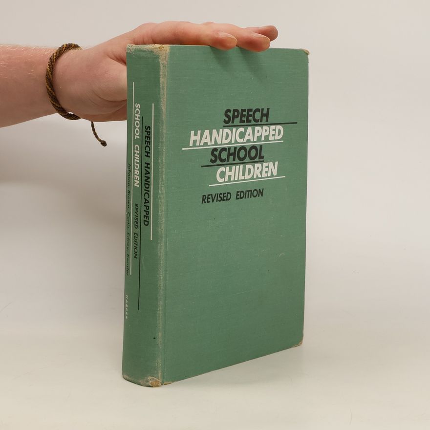 Wendell Johnson Speech Handicapped School Children