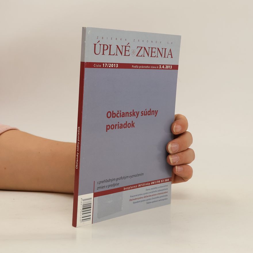 Kolektív autorov Občiansky súdny poriadok