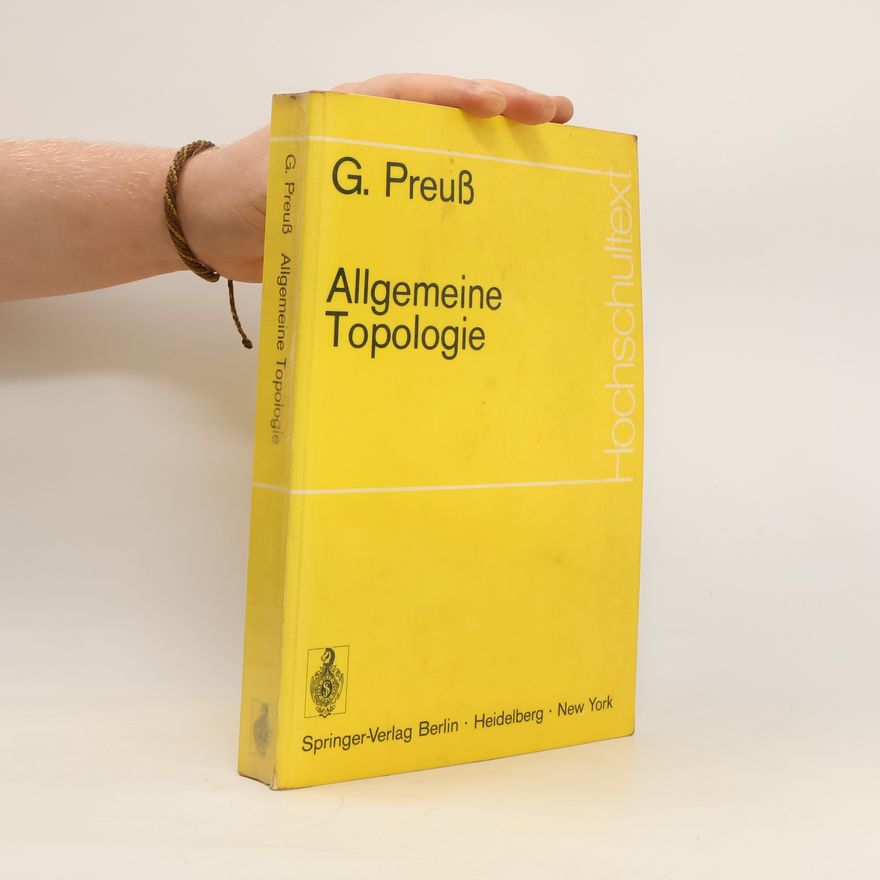 Gerhard Preuss Allgemeine Topologie