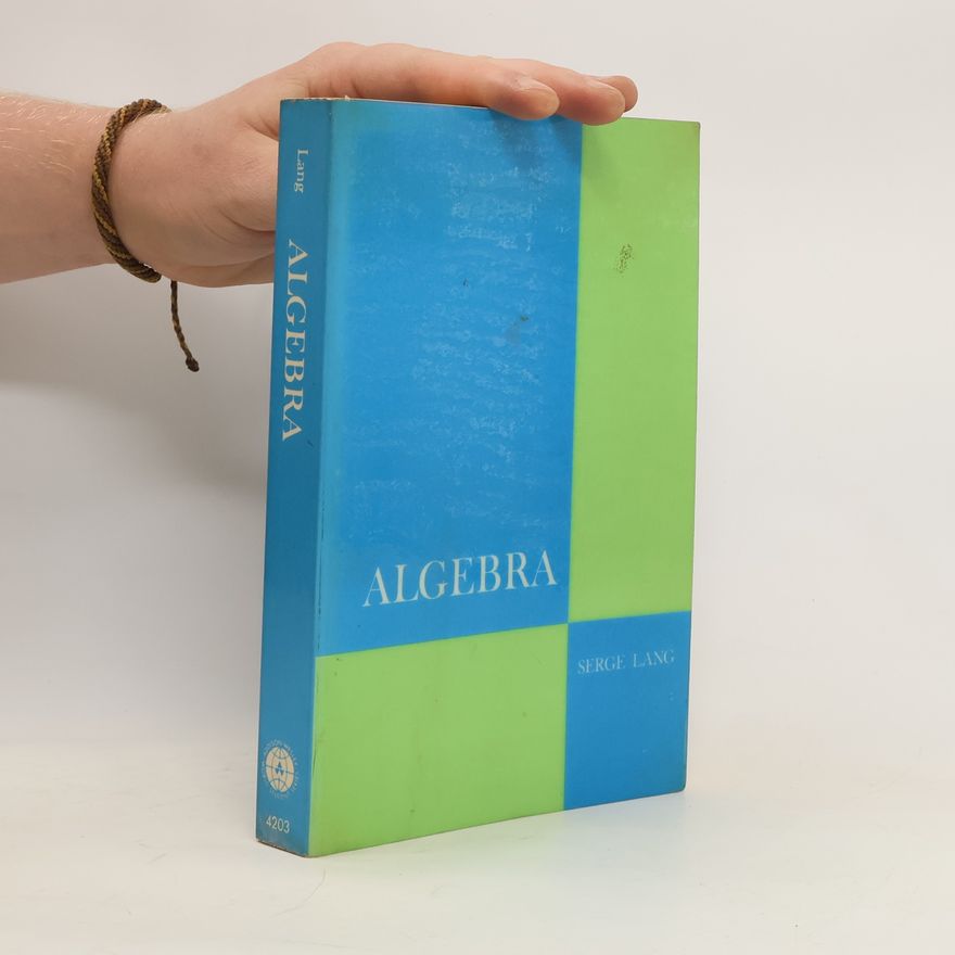 Serge Lang Algebra