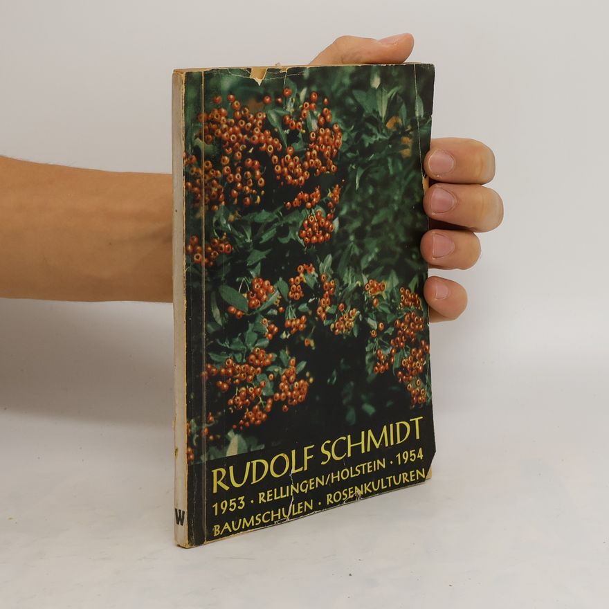Rudolf Schmidt Rellingen/Hosten, Baumschulen, Rosenkulturen 1953-1954