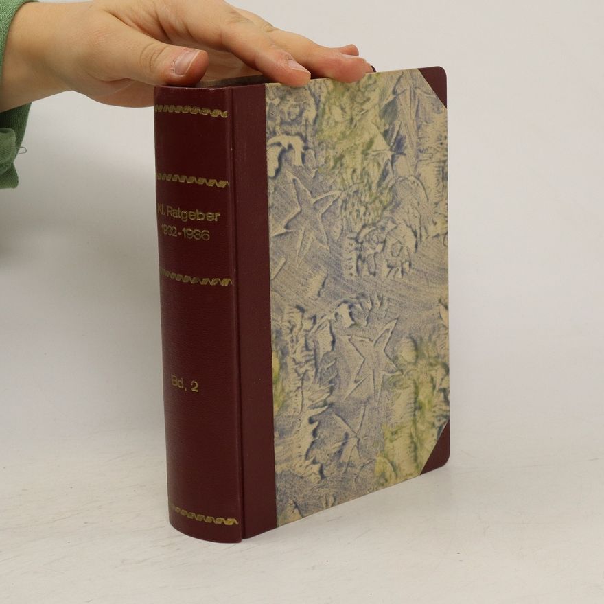 Autorenkollektiv Des Backers Kleiner Ratgeber 1932-1936. Band 2