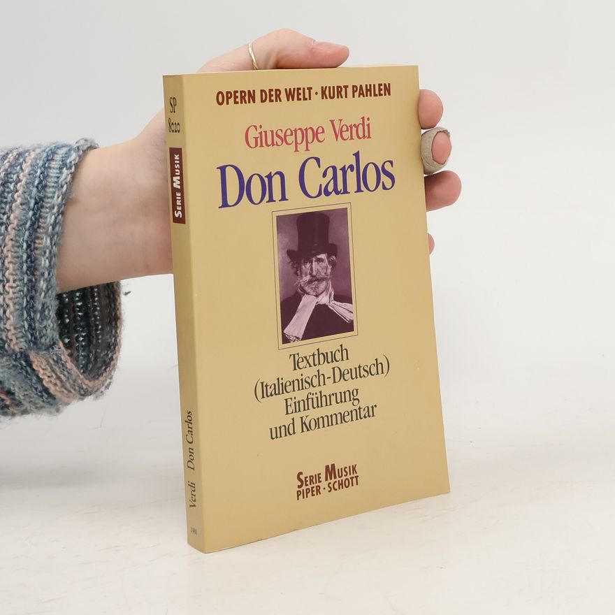 Giuseppe Verdi Don Carlos. Opern der Welt