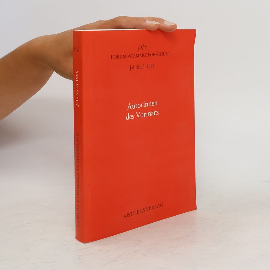 Helga Brandes Autorinnen des Vormärz