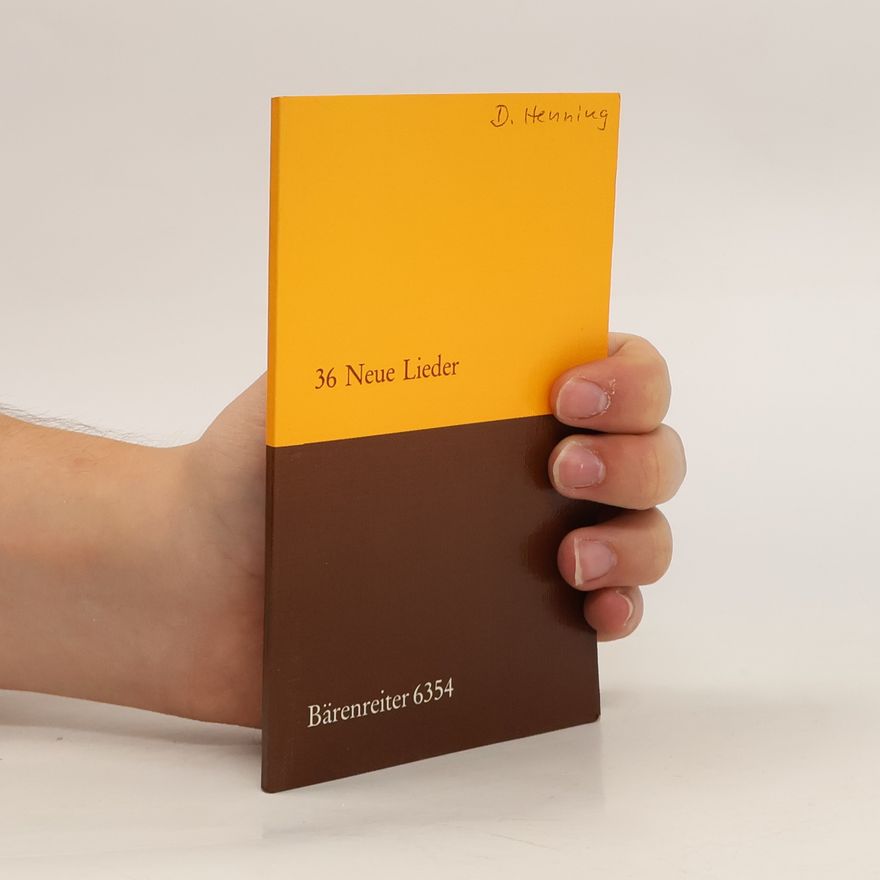 Kolektiv autorů 36 Neue Lieder
