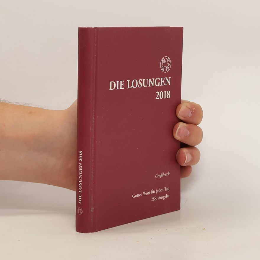 Autorenkollektiv Die Losungen für Deutschland 2018 Grossdruck gebunden